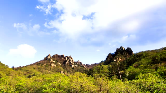 강원도 설악산 국립공원의 모습
