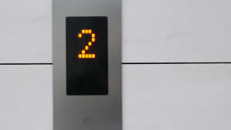 Building - Elevator button display / Seoul, South Korea (FH230509) - 게티 ... image.